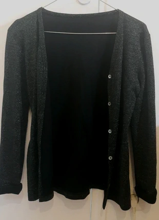 Gilet noir pailletté , estado: Muito bom, tamanho: M / 38 / 10, €2.00, €2.80 inclui Proteção do Comprador