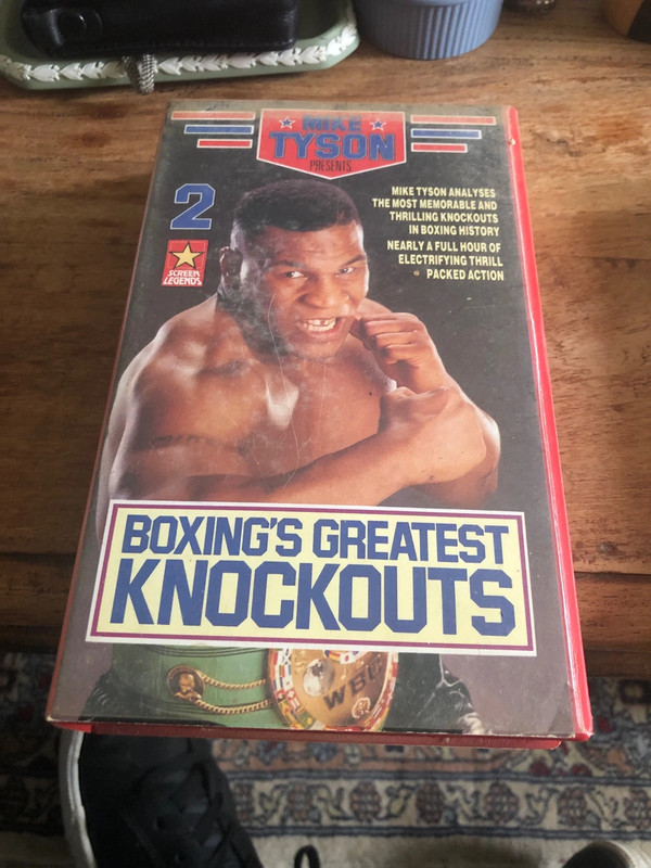 Vintage Mike Tyson Boxing Greatest Knockouts Vhs Cassette Vinted