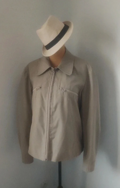 Blouson beige homme