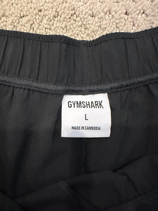 Black Gymshark Shorts 2