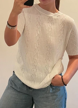 T-shirt vintage motif à trou, brand: Vintage Dressing, condizioni: Ottime, taglia: L / IT 44 / EU 40, €5.00, €5.95 include la Protezione acquisti