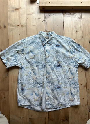 Chemise hawaïenne natural issue taille XL, brand: Natural, condition: Very good, size: XL, €10.00, €11.20 includes Buyer Protection