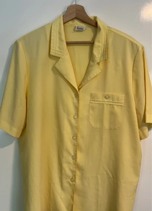 Vintage Frankenwalder Blouse light yellow, merk: Vintage Dressing, staat: Heel goed, maat: XL / 42 / 14, € 4,50, € 5,43 inclusief Kopersbescherming