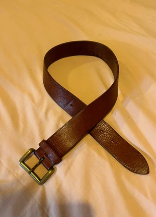 vintage genuine leather brown buckle belt, brand: Next, condition: Very good, size: Adjustable, £6.00, £7.00 includes Buyer Protection