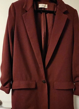Beau blazer bordeau, Mango, S, marque: Mango, état: Très bon état, taille: S / 36 / 8, 17,00 €, 18,55 € Protection acheteurs incluse