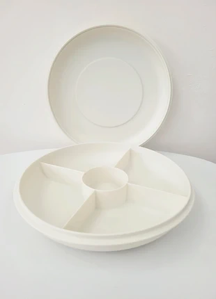 Plat de service compartimenté vintage Tupperware , marque: Tupperware, état: Très bon état, 20,00 €, 21,70 € Protection acheteurs incluse
