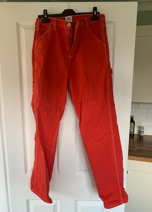 Urban outfitters red carpenter jeans, brand: Urban Outfitters, condition: Good, size: M / 10, £20.00, £21.70 includes Buyer Protection