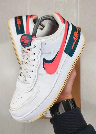 Baskets Sneackers Nike Air Force One AF1 Low Shadow << Solar Red >> Taille 38.5, merk: Nike, staat: Heel goed, maat: 38.5, € 55,00, € 58,45 inclusief Kopersbescherming Pro