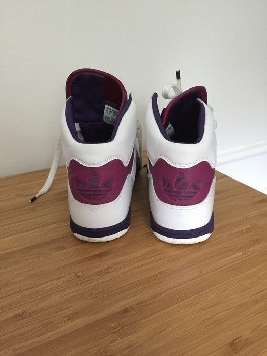 Baskets Adidas - blanc / violet 4