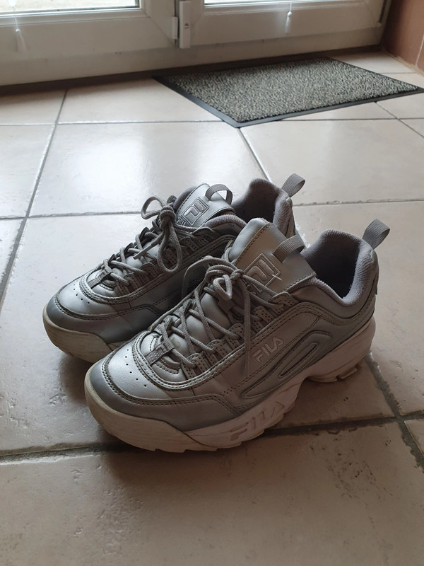 fila disruptor argent