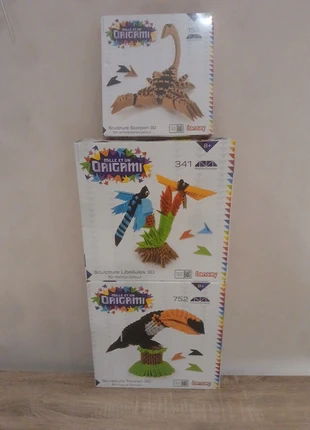 Lot 3 boîtes neuves Mille et origami Lansay, merk: Lansay, staat: Nieuw met prijskaartje, maat: 8 jaar / 128 cm, € 18,50, € 20,13 inclusief Kopersbescherming Pro