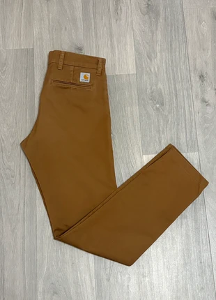 Pantalon chino sid pant Carhartt marron taille W29/L32 US 38 FR, marca: Carhartt, estado: Muito bom, tamanho: PT 38 | W29, €25.00, €26.95 inclui Proteção do Comprador