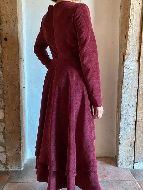 Robe d hiver Bordeaux Vinted