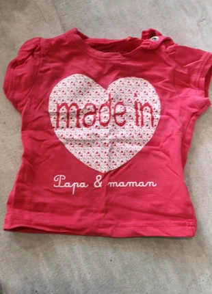 Tee shirt 3 mois, marca: Boîte À Malices, estado: Muito bom, tamanho: 3-6 meses / 62 cm, €1.00, €1.75 inclui Proteção do Comprador