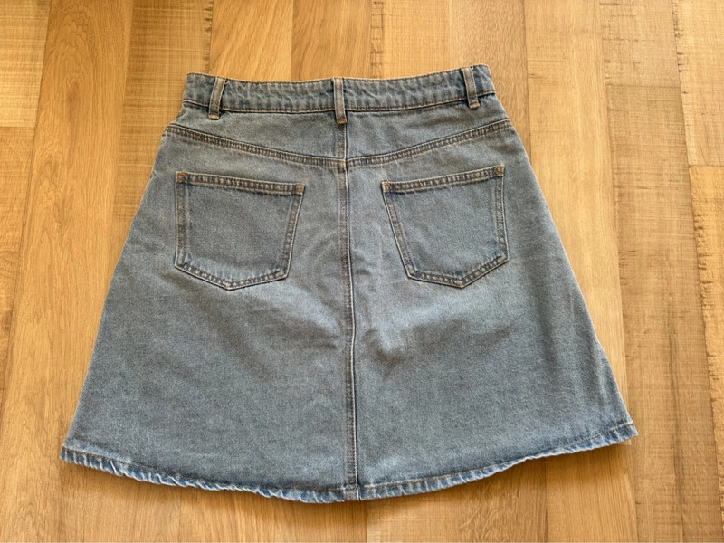 Noisy May denim rok knopen 3