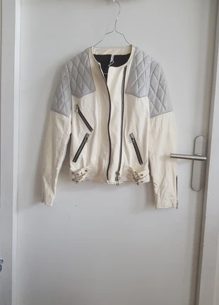 Veste ou blouson en cuir véritable d'agneau faith connexion, marke: Faith Connexion, zustand: Neu, mit Etikett, größe: XS / 34 / 6, 60,00 €, 63,70 € inklusive Vinted-Käuferschutz