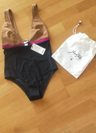 Maillot de bain, marque: Jacques Zolty, état: Neuf avec étiquette, taille: XL / 42 / 14, 190,00 €, 200,20 € Protection acheteurs incluse