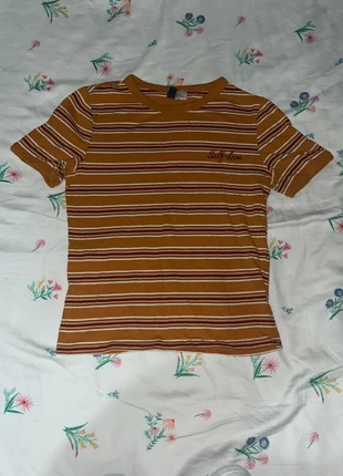 Mustard striped top, marque: H&M, état: Très bon état, taille: S / 36 / 8, 1,00 €, 1,75 € Protection acheteurs incluse