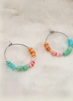 Boucles d'oreilles, brand: Fait Main, condition: New with tags, €2.00, €2.80 includes Buyer Protection