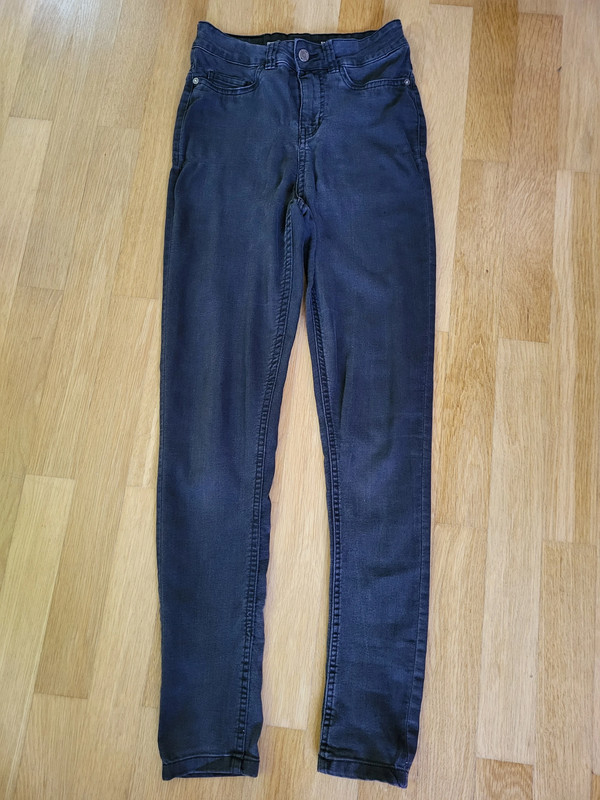 Noisy May 26 30 Jeggins Jeans darf skinny anthrazit XS S 34 36 3