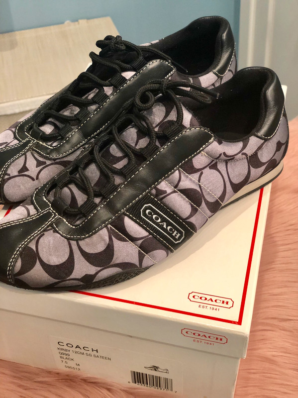 Used cheap coach sneakers