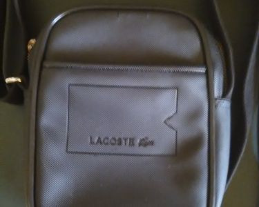 Sacoche Lacoste, sacs à bandoulière noire,black. - Vinted