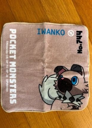 Mini asciugamano Rockruff/Iwanko originale Pokemon, marca: Pokémon, estado: Novo com etiquetas, €4.00, €4.90 inclui Proteção do Comprador