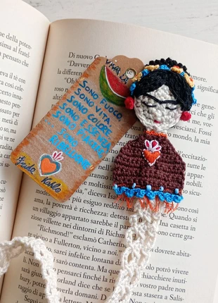 Segnalibro FridaKahlo, brand: Fait Main, condizioni: Nuovo senza cartellino, €11.00, €12.25 include la Protezione acquisti