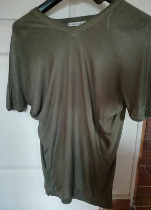 Pull chauve-souris manches courtes kaki Kookaï, merk: KOOKAÏ, staat: Heel goed, maat: XS / 34 / 6, € 5,00, € 5,95 inclusief Kopersbescherming