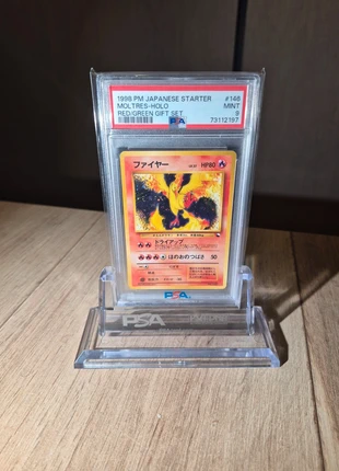 Pokémon moltres holo (swirl) red/green gift set japanese starter mint psa 9, marque: Pokémon, état: Très bon état, 475,00 €, 499,45 € Protection acheteurs incluse