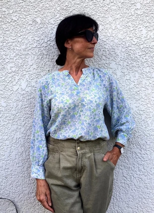 Chemise / tunique à  fleurs ~ vintage  ~ Rodier , brand: Rodier, condition: Very good, size: S / 36 / 8, €22.00, €23.80 includes Buyer Protection