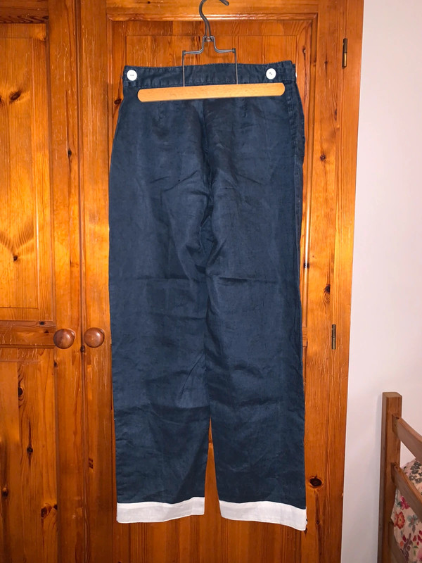 Pantalon bleu marine 3