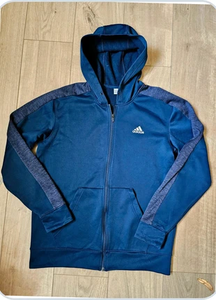 Sweat a capuche zippé adidas bleu marine taille M, brand: adidas, condizioni: Ottime, taglia: M, €11.90, €13.20 include la Protezione acquisti Pro