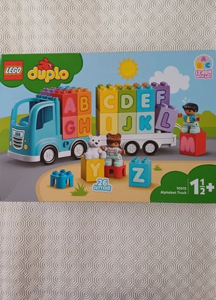 Lego Duplo 10915 Camion Alfabeto Alphabet truck 36 pezzi, brand: LEGO Duplo, condizioni: Ottime, taglia: 12-18 mesi / 80 cm, €24.00, €25.90 include la Protezione acquisti
