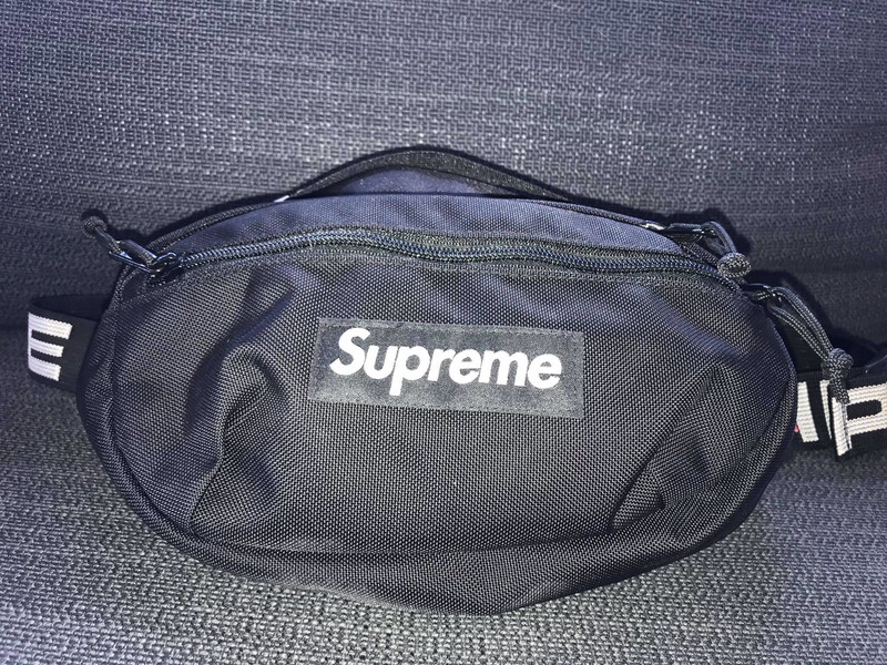 supreme waist bag black - Vinted