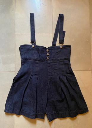 Salopette jeans corta denim vintage, état: Très bon état, taille: M / 38 / 10, 18,00 €, 19,60 € Protection acheteurs incluse