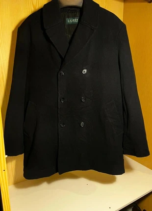 Manteau en cachemir Lauren Ralph Lauren noir vintage femme | Taille L, marke: Ralph Lauren, zustand: Sehr gut, größe: L, 144,00 €, 151,90 € inklusive Vinted-Käuferschutz