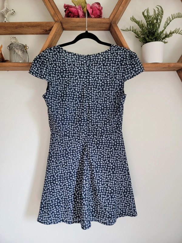 Navy floral summer dress 3