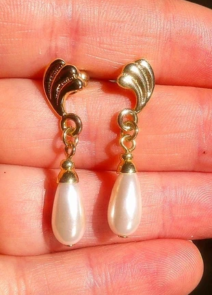 Boucles d oreilles vintage pendentes, brand: Vintage Chic, condizioni: Ottime, €6.00, €7.00 include la Protezione acquisti Pro