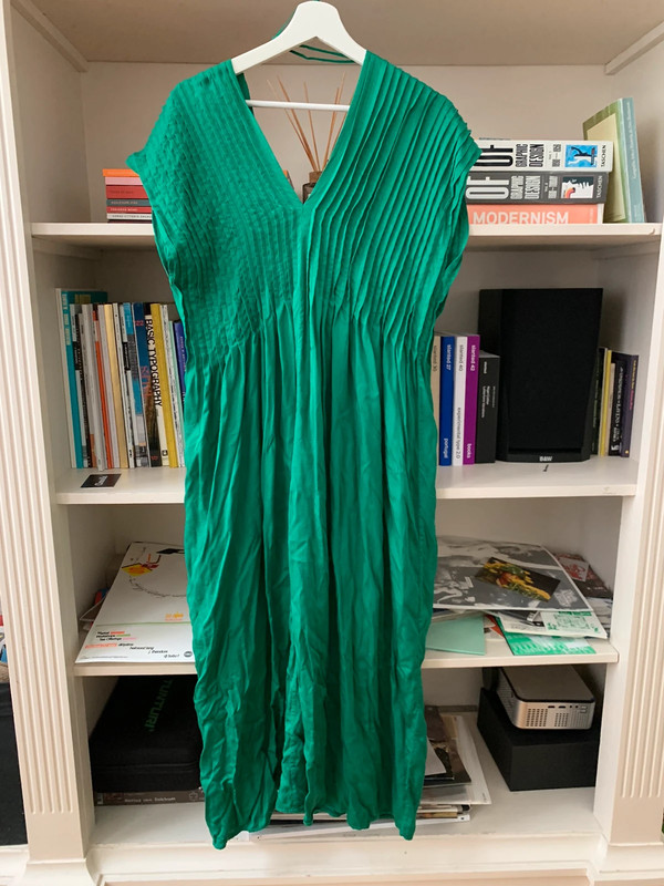 Other stories pleated dress clearance