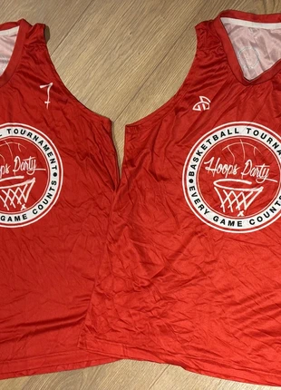 Lot de 2 maillots de basket-balls, merk: mango club, staat: Nieuw zonder prijskaartje, maat: L, € 2,00, € 2,80 inclusief Kopersbescherming