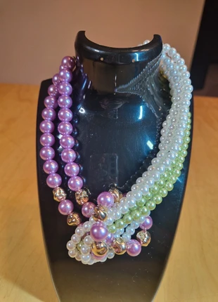 Collier en perles, marca: Fantaisie, estado: Nuevo con etiquetas, 8,00 €, 9,10 € Protección al comprador incluida