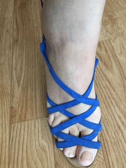 sandale compensé Zara 1