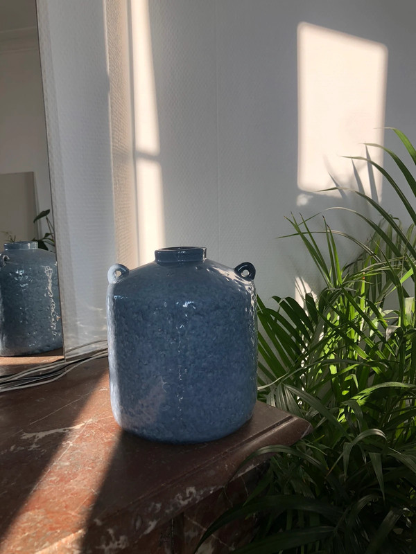 Vase bleu