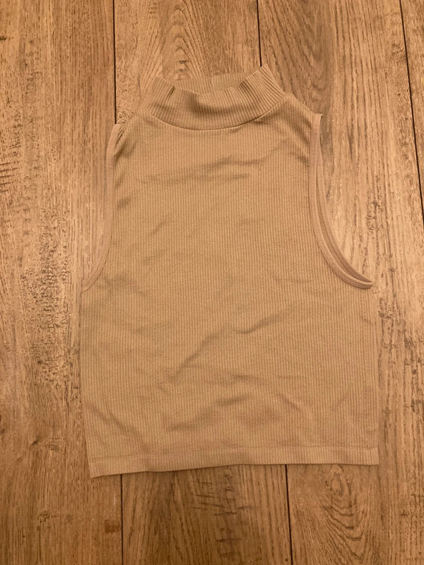 Top zara beige