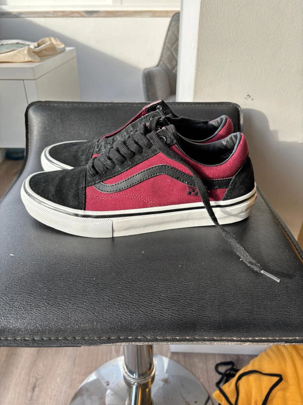 Ténis SKATE vans old skool Camurça e Lona 1