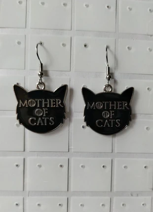 Boucles d'oreilles mother of cats, brand: boucle d'oreilles, condition: Very good, €3.00, €3.85 includes Buyer Protection