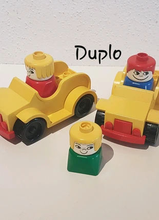 Lego Duplo Fahrzeuge Set aus den 80ern , merk: LEGO, staat: Heel goed, maat: Vanaf 2 jaar, € 10,00, € 11,20 inclusief Kopersbescherming