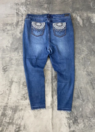 Jean skinny y2k hip hop bleu taille xl femme bleu, marca: Vintage Dressing, estado: Bom, tamanho: XL / 42 / 14, €18.00, €19.60 inclui Proteção do Comprador