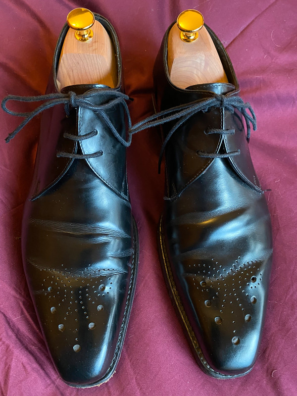 Barker black derby shoes UK7 | Vinted